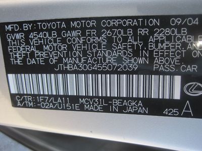2005 Lexus ES 330